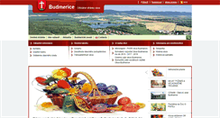 Desktop Screenshot of budmerice.sk