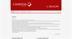 Desktop Screenshot of charitas.budmerice.net