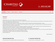 Tablet Screenshot of charitas.budmerice.net